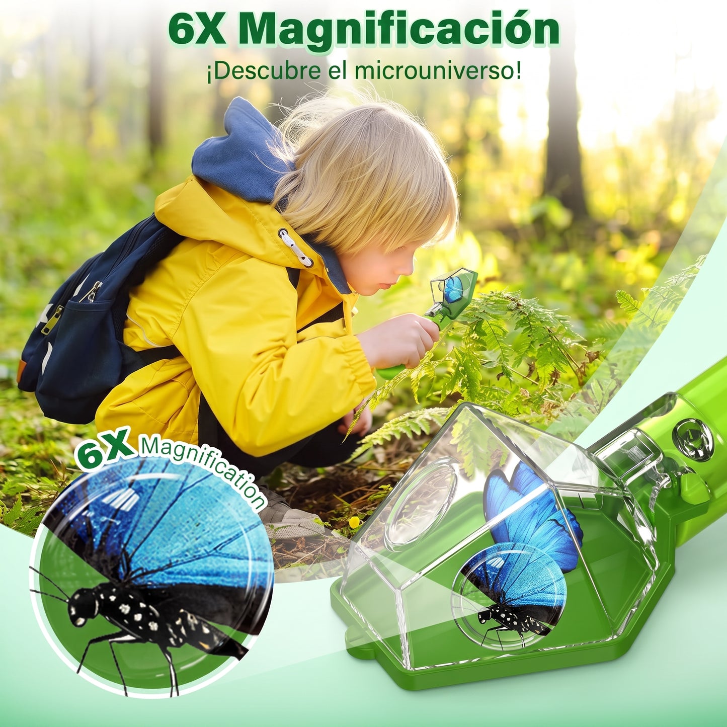 BugScouts - Atrapa Insecto con lupa