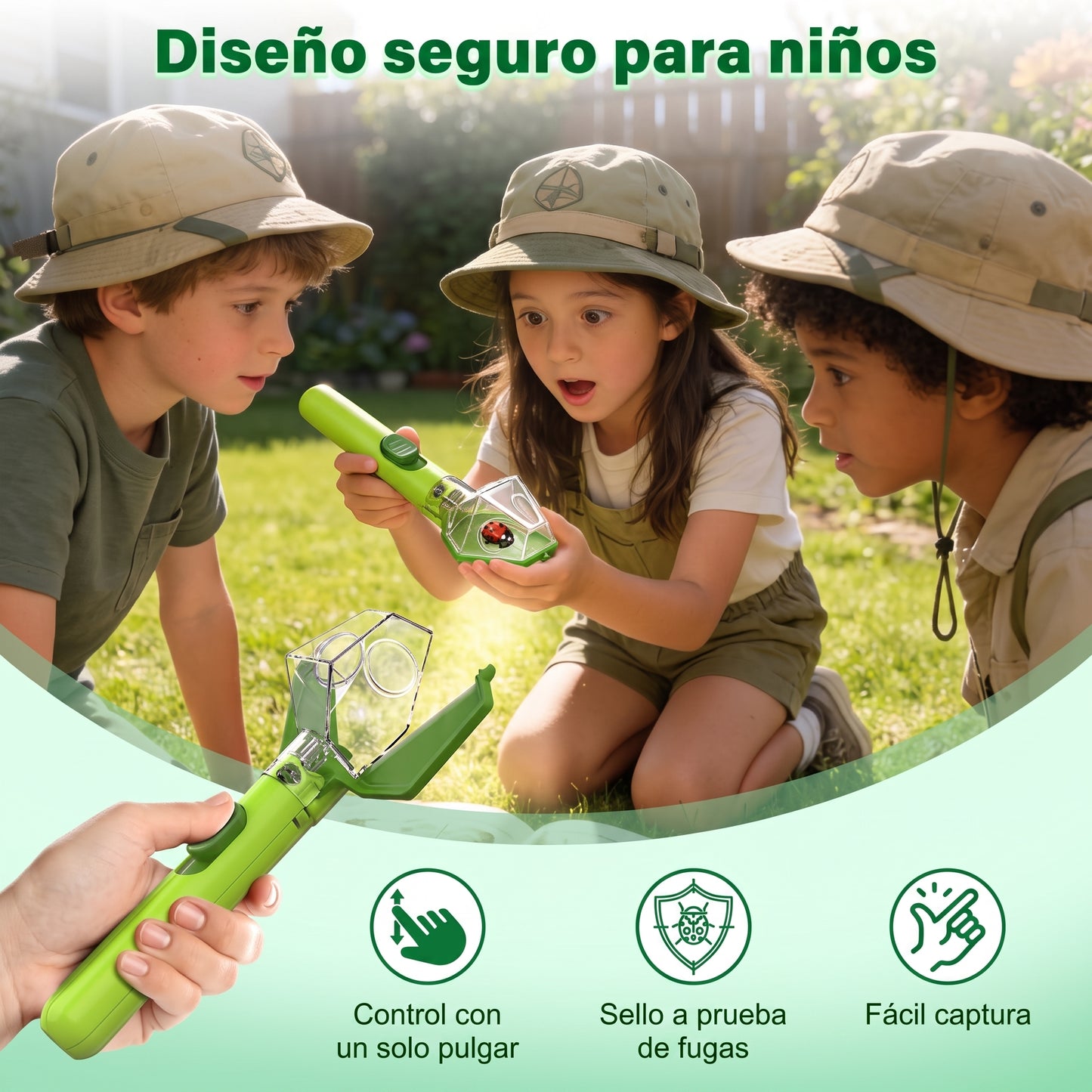 BugScouts - Atrapa Insecto con lupa
