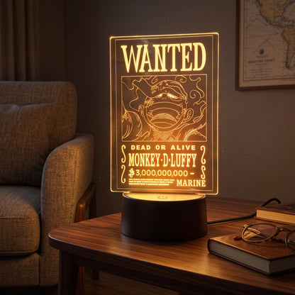 MangaLum | Lámpara LED Táctil Luffy